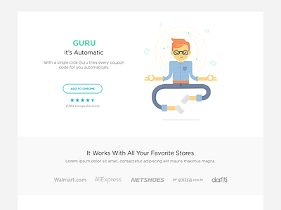 Extensiones - Google by Hey James! on Dribbble