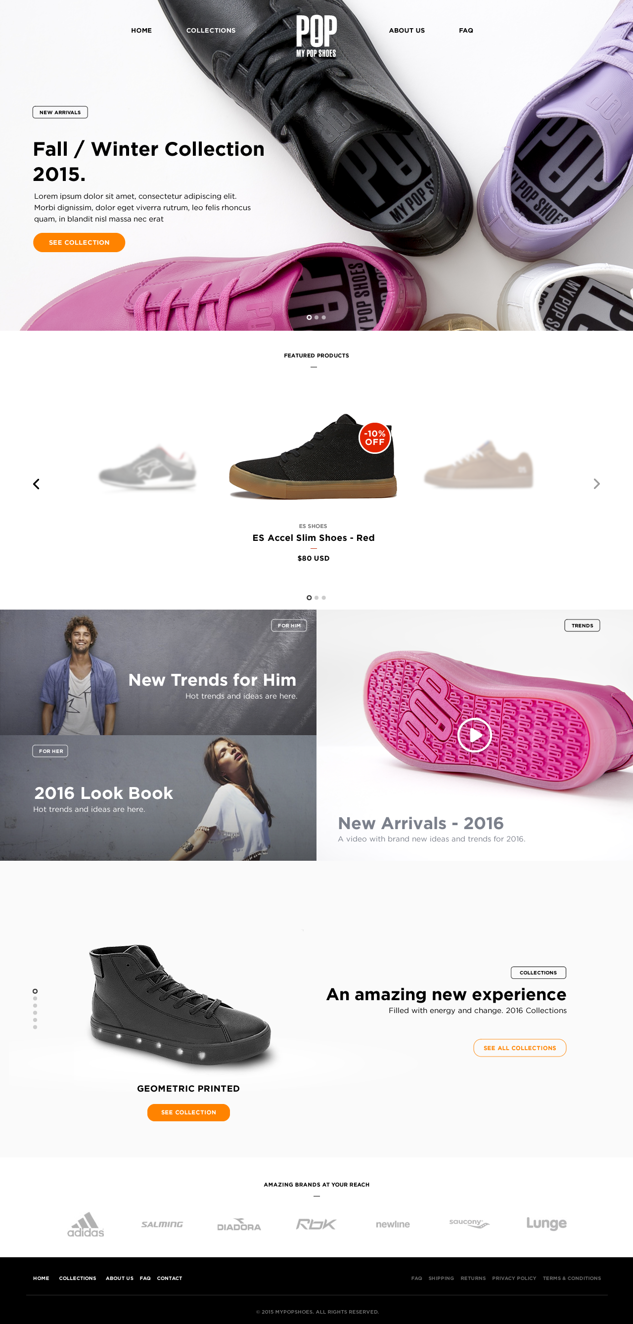 pop shoes website