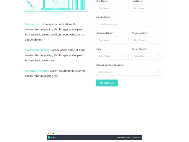 Form by Hey James! on Dribbble