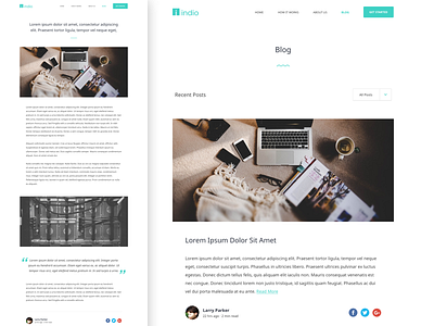 Blog blog blog post clean flat form layout product ui ux web