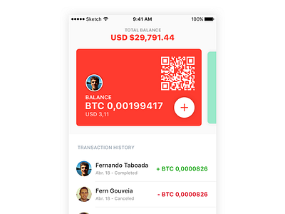 Wallet / Cards android app bitcoin flat illustration ios money onboarding steps teller ui ux