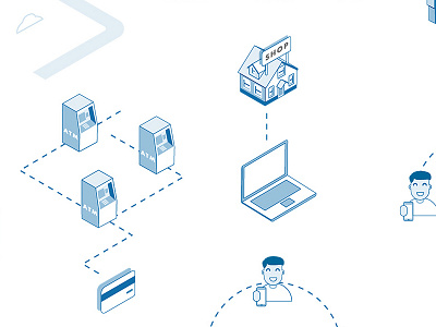 ATM atm bitcoin ico icon illustration money send shop store transfer