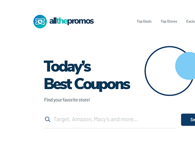 Hero UI codes coupons header hero promo ui ux