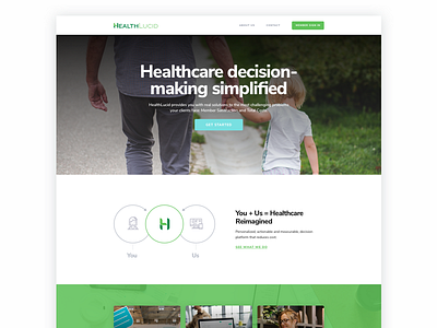 Health grid health healthcare layout minimal responsive ui ux web