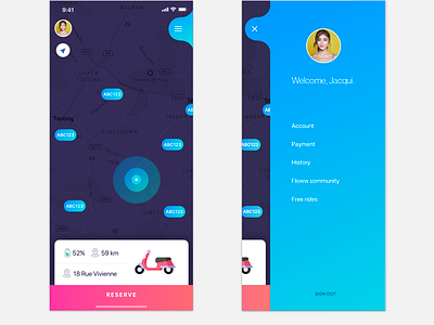 iOS Design app clean design flat ios layout minimal ui ux web