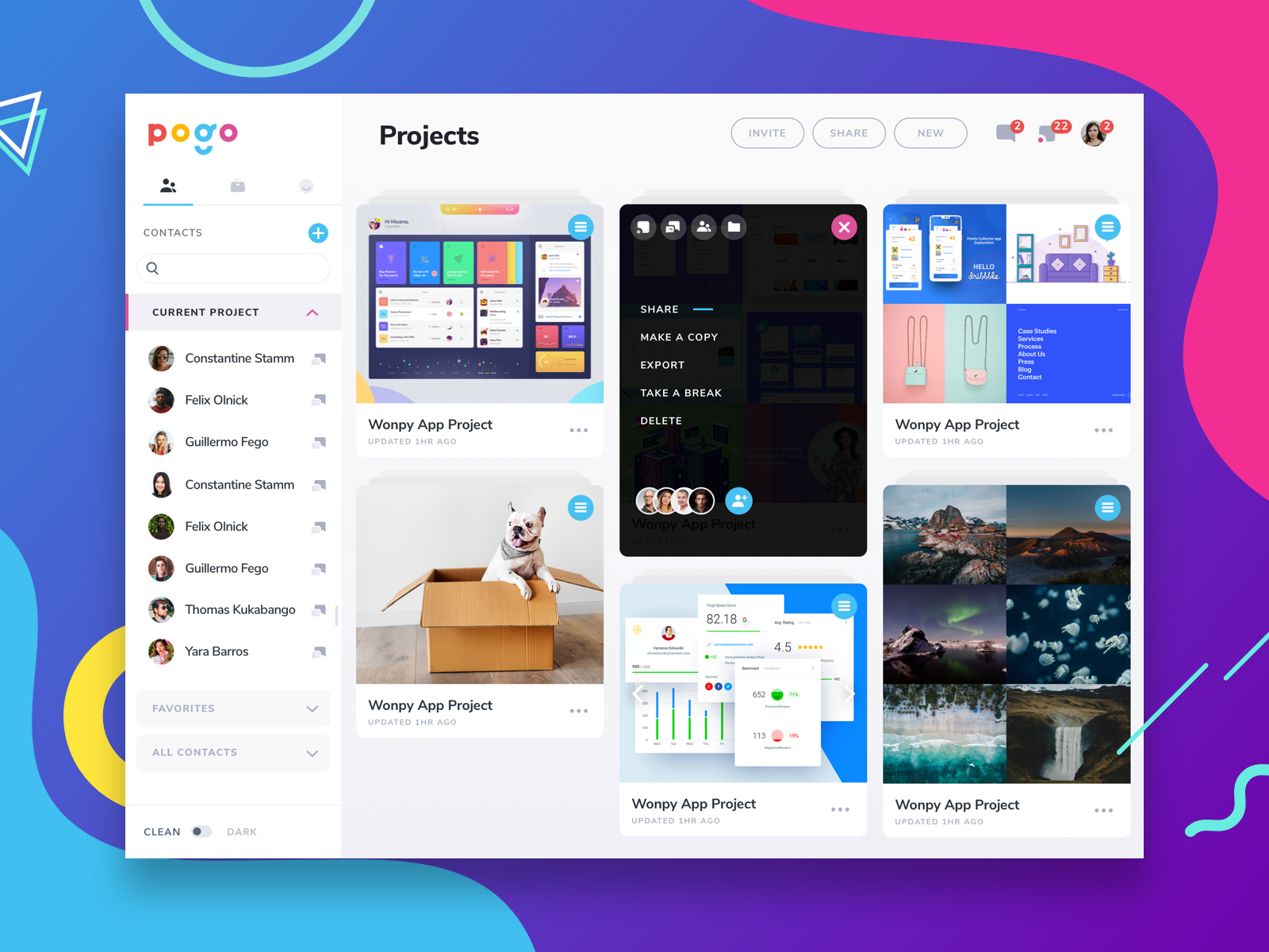 Boards by Hey James! on Dribbble
