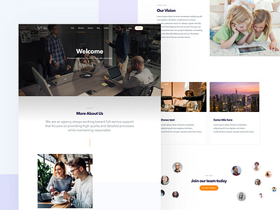 Web Design clean design flat landing layout minimal ui ux web website