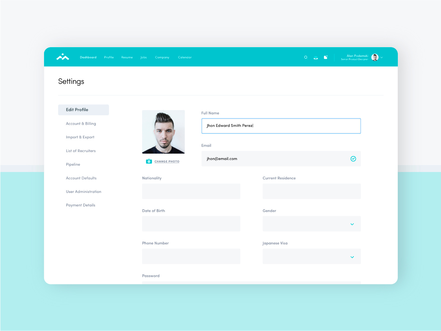 Employee by Hey James! on Dribbble