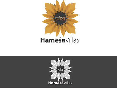 Hamesa Villas Logo brandidentity branding design logo logo design