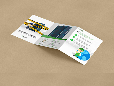 Elitery 3 Flip Brochure design opt 3 brandidentity branding brochure design design graphic design illustration