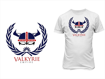 D15 Tshirt Design - Valkrie Empire brandidentity branding design illustration tshirt art tshirt design