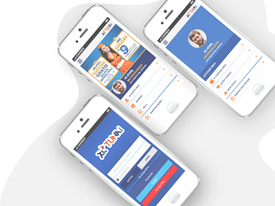 Telco company UI/UX Design app brandidentity branding design mobile app mobile app design ui ux