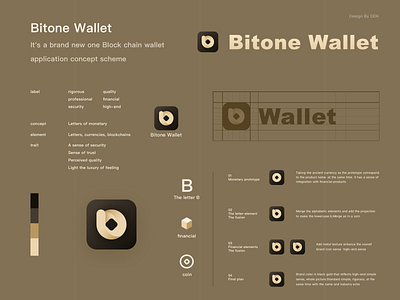 Logo practice concept draft 03 block chain financial logo