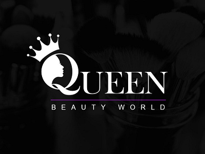 Queen Logo branding design fashion flat icon illustration logo typography ui ux vector web