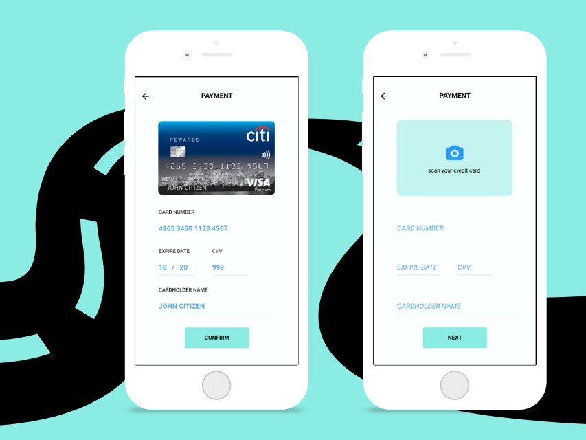 002 Daily UI - Credit Card by Nook Chananut on Dribbble