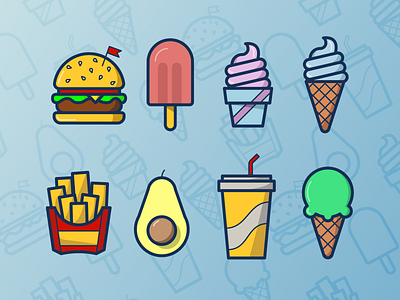 Foood Icon Set