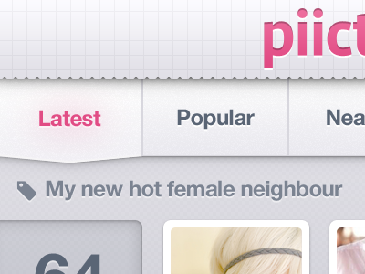 Piictu grid iphone pattern photo pink soft tabs titlebar