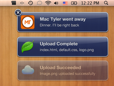iOS Notification PopUp and Growl ios notification growl popup