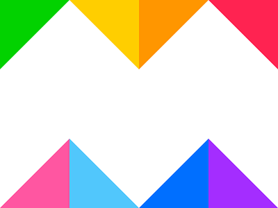 Memex app icon app colorful grid icon ios memex stripes triangle