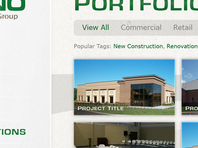 Portfolio beige categories construction filter light portfolio projects tags
