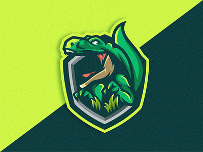 Trex Mascot cartoon gaming icon illustration logo logodesign logodesigner logoesport logogame logoicon logomascot trex trexlogo vector