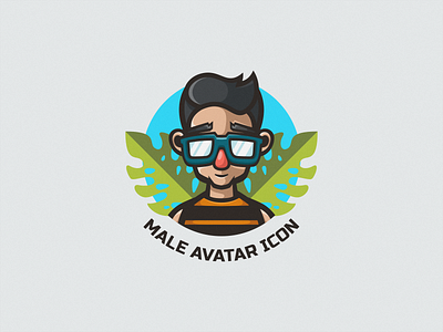 Male Avatar Icon avatar avatar icons avatardesign brand branding business cartoon design icon illustraion logo logodesign logoicon logomascot male mascot vector