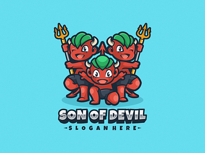 Devil Logo Mascot