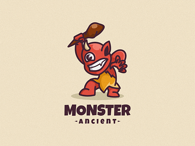 Monster Logo Icon cartoon character design icon illustration logo logodesign logoicon logomascot mascot monster vector