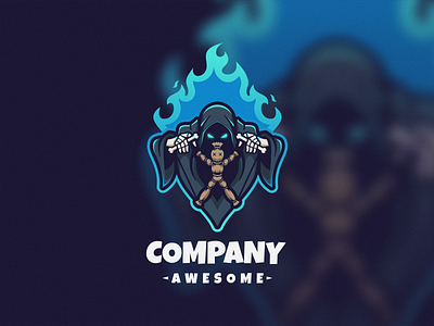 Voodoo Logo Mascot cartoon character design emblem esport game gaming icon illustration logo logodesign logoesport logogame logoicon logomascot mascot squad team vector voodoo