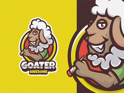 Logo Concept Goat animal animation brand branding business cartoon character design icon ill illustration logo logodesign logoicon logomascot mascot vector