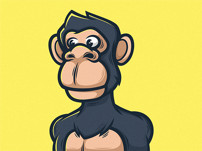 Monkey Icon animation branding business cartoon character design ethereum graphic design icon illustration logo logodesign monkey nft nftart nftcharacter nftcollector vector