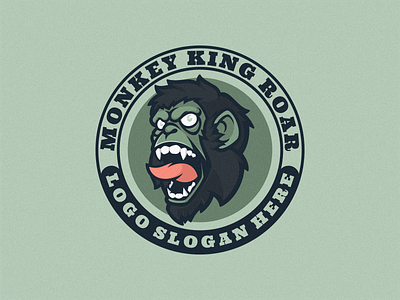 Monkey Logo Icon brand branding business cartoon design graphic design icon illustration logo logodesign logodesigner logoicon logomascot mascot monkey nft nftart nftcharacter vector