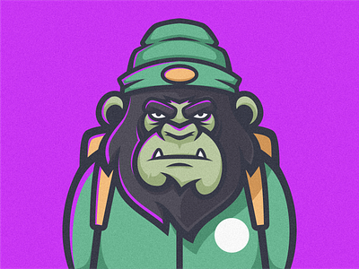Gorilla Icon Mascot