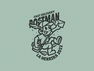 Post Man Logo Concept