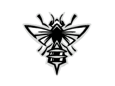 Bee + Space Needle Concept Process branding identity logo procreate seattle sports space needle speed art sports branding sports logo wasp logo