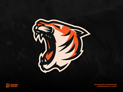 Tiger Logo Exploration by Dan Blessing | Design Shark® on Dribbble