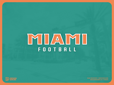 Miami Dolphins Uniform Concept by Dan Blessing