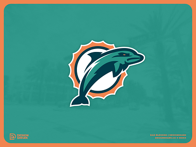 Miami Dolphins  Rebranding Concept on Behance