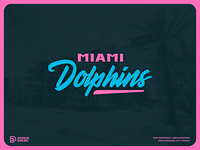 Designer Creates Amazing 'Miami Vice' Inspired Dolphins Concept