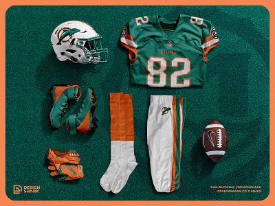 MiamiDolphins gradient uniform concept! 