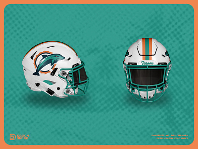 Miami Dolphins Uniform Redesign Concept by Alec Des Rivières on Dribbble