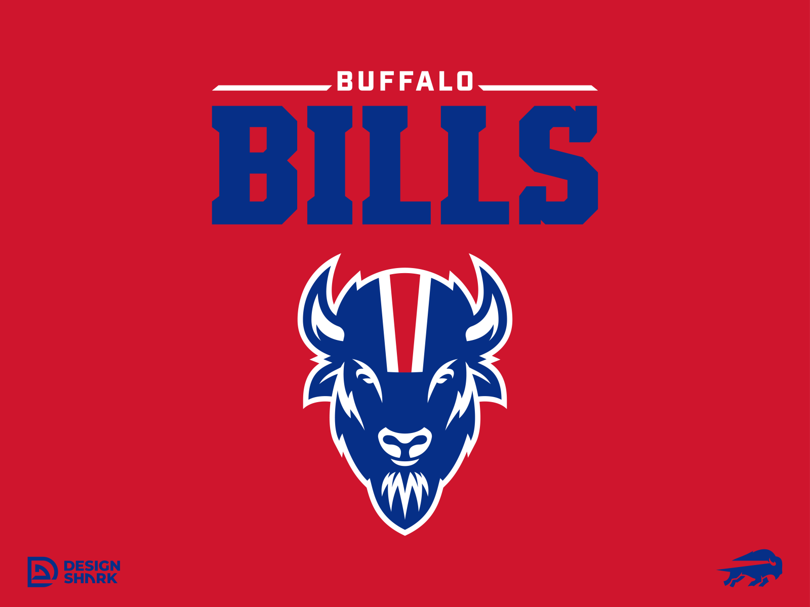 Buffalo Bills Rebrand Concept Exploration (1/2) by Dan Blessing