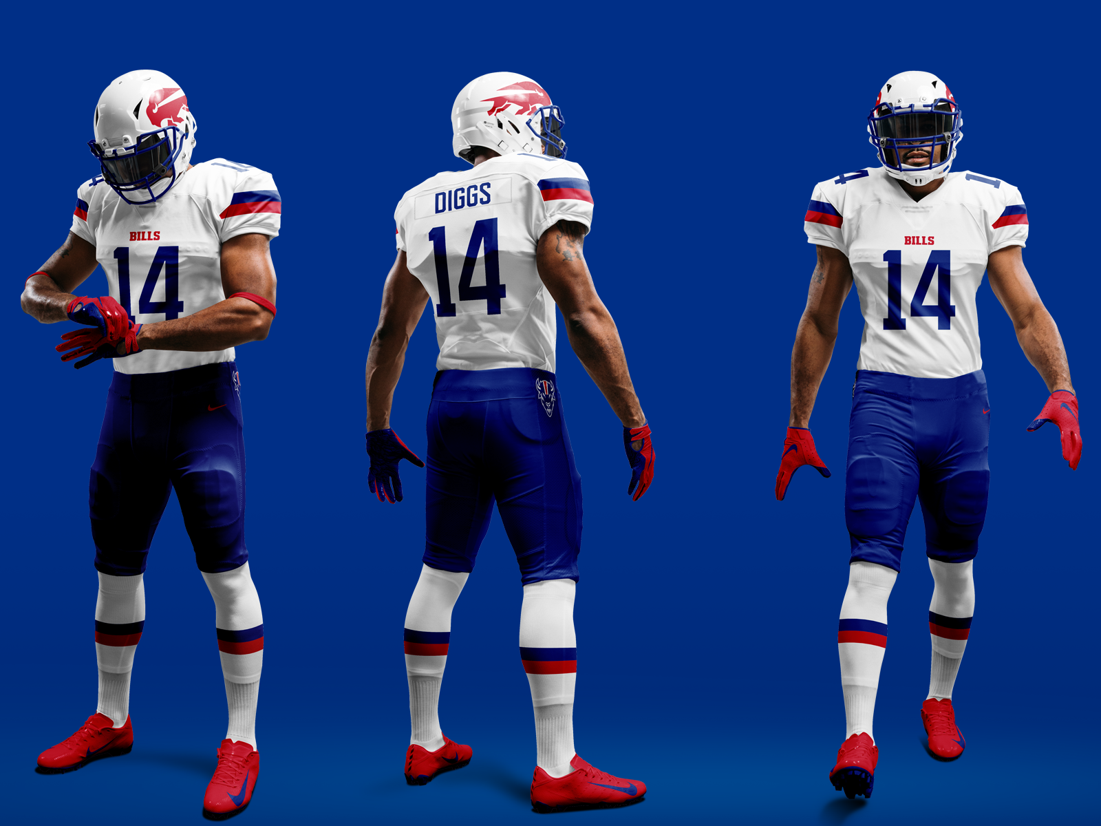 Buffalo Bills Rebrand Concept Exploration (2/2) by Dan Blessing