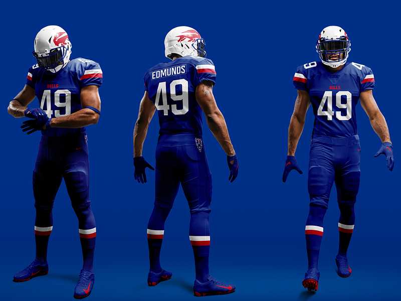 Buffalo Bills Rebrand Concept Exploration (2/2) by Dan Blessing ...