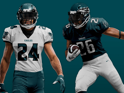 Eagles Rebranding Concept (Helmet & Uniform) by Dan Blessing