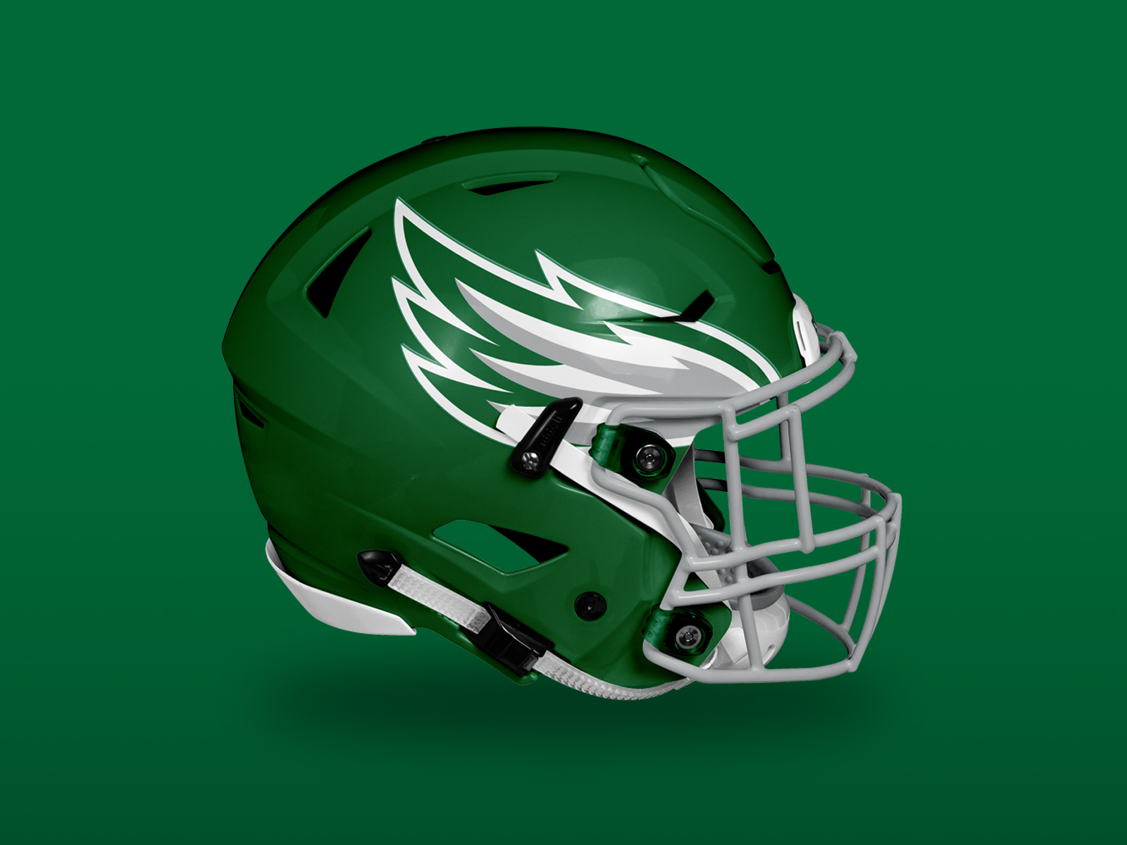 Eagles Throwback Concept (Helmet & Uniform) by Dan Blessing