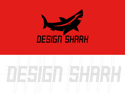 Design Shark mark + custom font