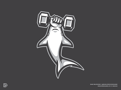 Hammerhead Shark + Dumbbell