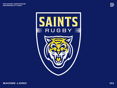 Saints Rugby Official Brand ID