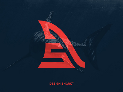 Brand Extension, deuce brand extensions branding design design shark fin identity logo red shark typography